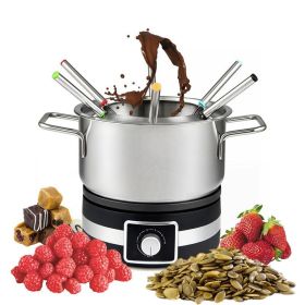 Household Fondue Pot Set with Removable Pot and Forks