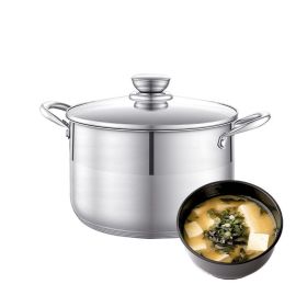 8-Quart Multipurpose Stockpot with Glass Lid for Soups/Stews