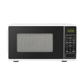 0.7 Cu ft Countertop Microwave Oven, 700 Watts, White (Pack Size: 1 Pack)